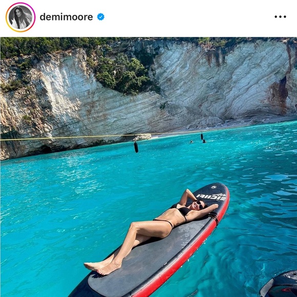 NWT Demi Moore x Andie Swim Tropez 2-Piece Crochet Bikini, Top (L) & Bottom (M) - Picture 13 of 15